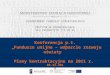 Konferencja p.t.  „Fundusze unijne – wsparcie rozwoju oświaty”  Plany kontraktacyjne na 2011 r