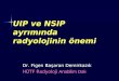 UIP ve NSIP ayrımında radyolojinin önemi