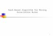 Hash-Based Algorithm for Mining Association Rules