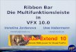 Ribbon Bar Die  Multifunktionsleiste  in VFX 10.0