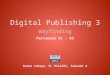 Digital Publishing 3