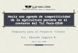 Hacia una agenda de competitividad de la agricultura peruana en el contexto del TLC Perú-EEUU