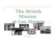 The British Mission  at Los Alamos