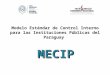 Modelo Estándar de Control Interno para las Instituciones Públicas del Paraguay