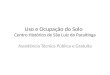 Uso e Ocupação do Solo   Centro Histórico de São Luiz do  Paraitinga
