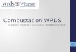 Compustat  on WRDS