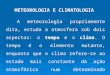 METEOROLOGIA E CLIMATOLOGIA