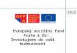 Evropský sociální fond     Praha & EU:  Investujeme do vaší budoucnosti