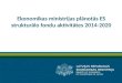 Ekonomikas ministrijas plānotās ES strukturālo fondu aktivitātes 2014-2020