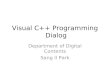 Visual C++ Programming  Dialog