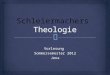 Schleiermachers  Theologie