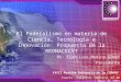 El Federalismo en materia de Ciencia, Tecnología e Innovación: Propuesta de la REDNACECYT