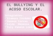 EL BULLYING Y EL ACOSO ESCOLAR