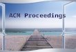 ACM Proceedings
