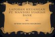 LAPORAN KEUANGAN PT. MANDIRI SYARIAH BANK