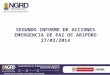 SEGUNDO INFORME DE ACCIONES EMERGENCIA DE PAZ DE ARIPORO 27/03/2014