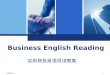 Business English Reading