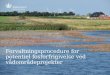 Forvaltningsprocedure for potentiel fosforfrigivelse ved vådområdeprojekter