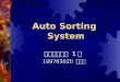 Auto Sorting  System