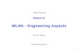 Module B WLAN – Engineering Aspects