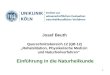 Josef Beuth Querschnittsbereich 12 (QB 12) „Rehabilitation, Physikalische Medizin