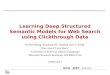 Learning Deep Structured Semantic Models for Web Search using  Clickthrough  Data