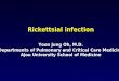 Rickettsial infection