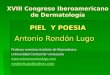 XVIII Congreso Iberoamericano de Dermatología PIEL  Y POESIA