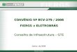 CONVÊNIO Nº ECV-279 / 2008 FIERGS x ELETROBRÁS Conselho de Infraestrutura – GTE Junho  de 2009