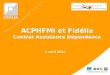 ACPHFMI et Fidélia Contrat Assistance Dépendance