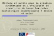 Aree T EERAPARBSEREE GETA-CLIPS-IMAG Grenoble, FRANCE Soutenance de thèse,  27 septembre 2005