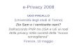 e-Privacy 2008