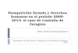Desaparición forzada y derechos humanos en el periodo 2009-2013: el caso de Coahuila de Zaragoza