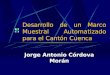 Desarrollo de un Marco Muestral Automatizado para el Cantón Cuenca