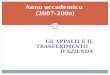 Anno accademico  (2007-200 8 )