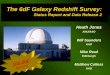 The 6dF Galaxy Redshift Survey: Status Report and Data Release 2