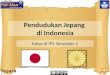 Pendudukan Jepang  di Indonesia