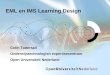 EML en IMS  Learning  Design