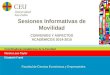Sesiones Informativas  de  Movilidad