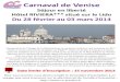 Carnaval de Venise Séjour en liberté  Hôtel RIVIERA*** situé sur le Lido