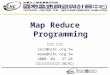 Map Reduce Programming