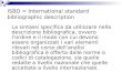 ISBD = International standard bibliographic description