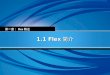 1.1 Flex 简介
