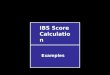 IBS Score Calculation