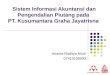 Sistem Informasi Akuntansi dan Pengendalian Piutang pada  PT. Kusumantara Graha Jayatrisna