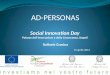 Social  Innovation Day Palazzo dell'Innovazione e della Conoscenza, Napoli
