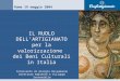IL RUOLO DELL’ARTIGIANATO per la valorizzazione  dei Beni Culturali in Italia