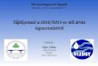 Tájékoztató a 2010/2011-es téli árvíz tapasztalatiról