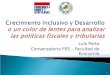 Luis Porto Conversatorio FES – Facultad de Economía  Tema: Política Económica