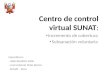 Centro de control virtual SUNAT :